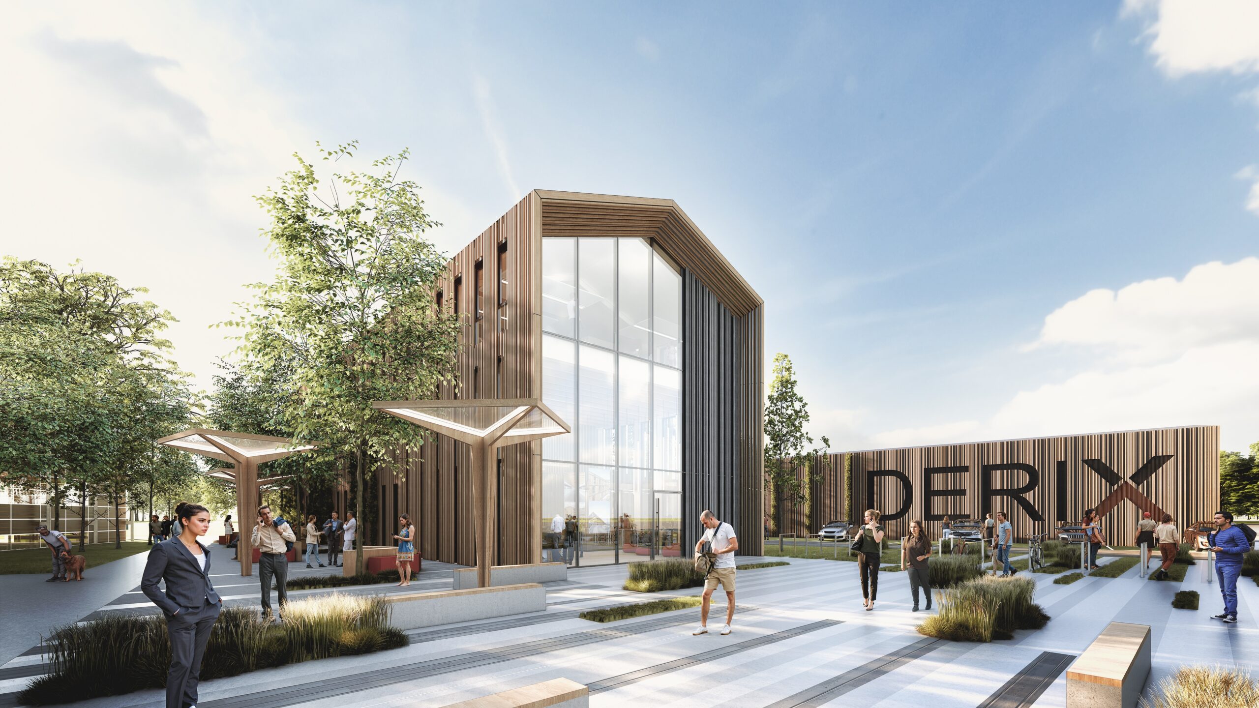 DERIX Campus Bürogebäude und Lagerhalle_Quelle_DERIX-Gruppe